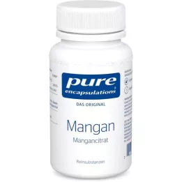 PURE ENCAPSULATIONS Mangan Mangan Mangan Citrate Capsules, 60 kapsler