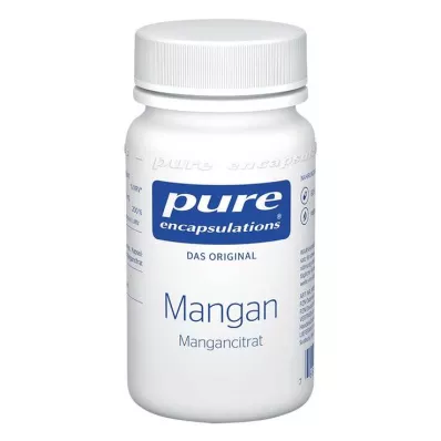 PURE ENCAPSULATIONS Mangan Mangan Mangan Citrate Capsules, 60 kapsler PURE ENCAPSULATIONS Mangan Mangan Mangan Citrate Capsules, 60 kapsler