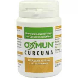 OXIMUN Curcuma-kapsler, 120 kapsler