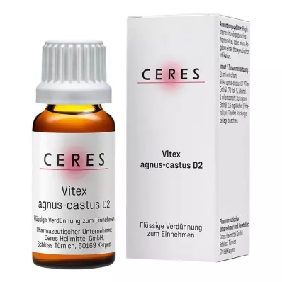 CERES Vitex Agnus castus D 2 Fortynning, 20 ml CERES Vitex Agnus castus D 2 Fortynning, 20 ml