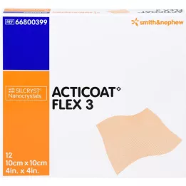 ACTICOAT Flex 3 10x10 cm bandasje, 12 stk