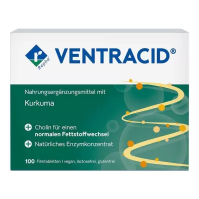 VENTRACID Tabletter, 100 stk VENTRACID Tabletter, 100 stk
