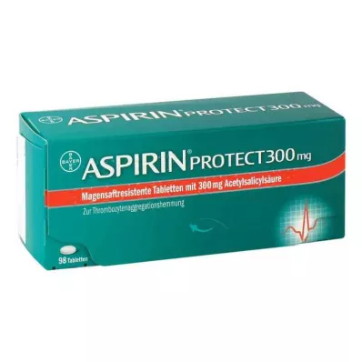 ASPIRIN Protect 300 mg enterotabletter, 98 stk ASPIRIN Protect 300 mg enterotabletter, 98 stk