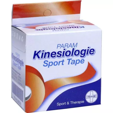 KINESIOLOGIE Sportstape 5 cmx5 m rød, 1 stk KINESIOLOGIE Sportstape 5 cmx5 m rød, 1 stk