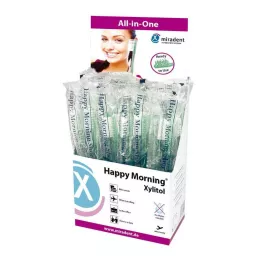 MIRADENT Engangstannbørste Happy Morning Xylitol, 50 stk