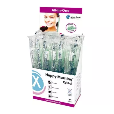 MIRADENT Engangstannbørste Happy Morning Xylitol, 50 stk MIRADENT Engangstannbørste Happy Morning Xylitol, 50 stk