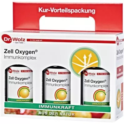 ZELL OXYGEN Immunkompleks kur flytende, 3X250 ml