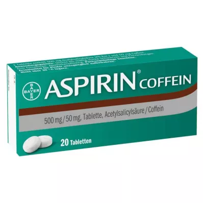 ASPIRIN Koffeintabletter, 20 stk ASPIRIN Koffeintabletter, 20 stk