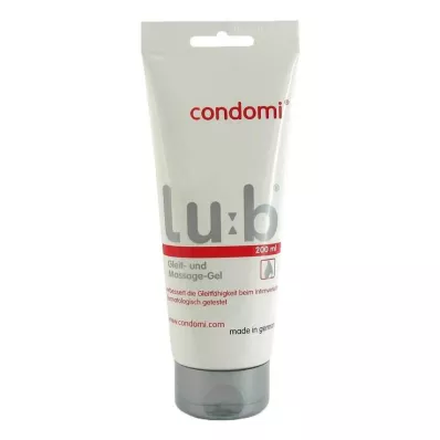 CONDOMI Smøremiddel og massasjegel, 200 ml CONDOMI Smøremiddel og massasjegel, 200 ml