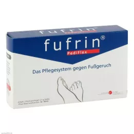 FUFRIN PediFlex pleiesokk + salve, størrelse 38-42, 2X5 g