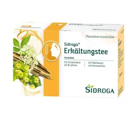 SIDROGA Filterpose for kald te, 20X2,0 g