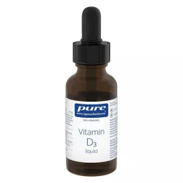 PURE ENCAPSULATIONS Vitamin D3 flytende, 22,5 ml