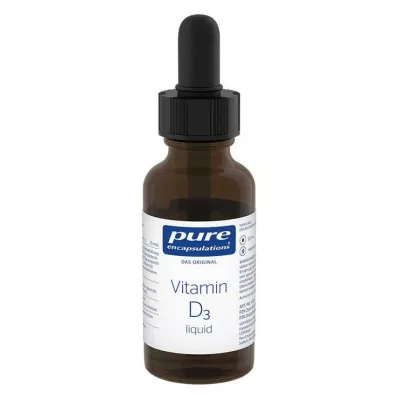 PURE ENCAPSULATIONS Vitamin D3 flytende, 22,5 ml