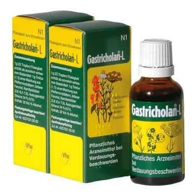 GASTRICHOLAN-L Oral væske, 2X50 ml GASTRICHOLAN-L Oral væske, 2X50 ml