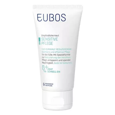 EUBOS SENSITIVE Forkalkningskrem for føtter, 75 ml