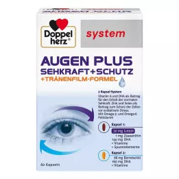 DOPPELHERZ Eyes plus vision+protection system kapsler, 60 stk
