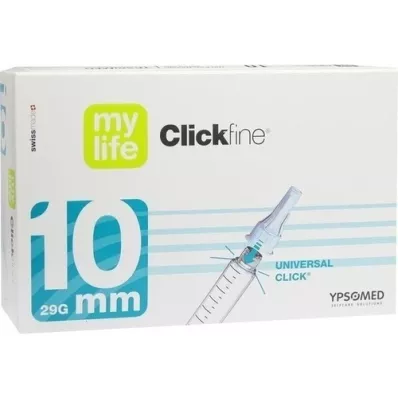MYLIFE Clickfine pennåler 10 mm, 100 stk