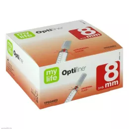 MYLIFE Optifine pennenåler 8 mm, 100 stk