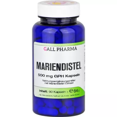 MARIENDISTEL 500 mg GPH Kapsler, 90 stk