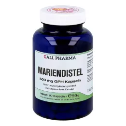 MARIENDISTEL 500 mg GPH Kapsler, 90 stk