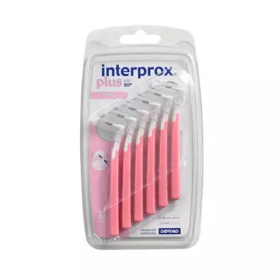 INTERPROX plus nano rosa mellomromsbørste, 6 stk