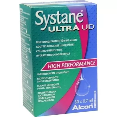 SYSTANE ULTRA UD Fuktighetsdråper for øynene, 30X0,7 ml