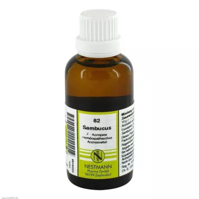 SAMBUCUS F Complex No.82 Fortynning, 50 ml