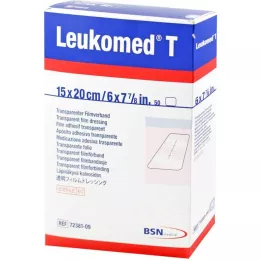 LEUKOMED transp.sterilt plaster 15x20 cm, 50 stk