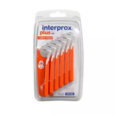 INTERPROX plus super micro orange mellomromsrondeller, 6 stk INTERPROX plus super micro orange mellomromsrondeller, 6 stk