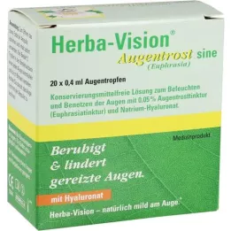 HERBA-VISION Øyebrøst sine øyedråper, 20X0,4 ml