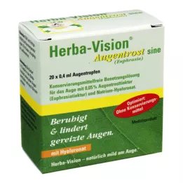 HERBA-VISION Øyebrøst sine øyedråper, 20X0,4 ml