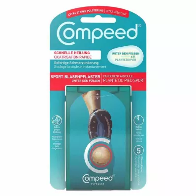 COMPEED Vabelplaster under føttene, 5 stk COMPEED Vabelplaster under føttene, 5 stk