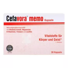 CEFAVORA memo myke gelatinkapsler, 30 stk