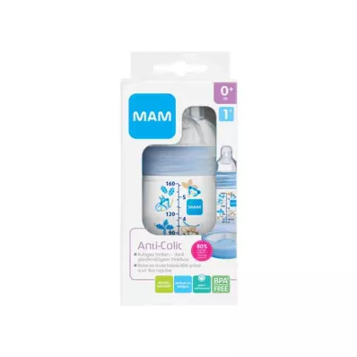MAM Anti-Colic 160 ml, 1 stk MAM Anti-Colic 160 ml, 1 stk