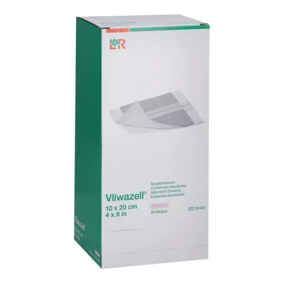 VLIWAZELL Absorberende kompresser sterile 10x20 cm, 30 stk VLIWAZELL Absorberende kompresser sterile 10x20 cm, 30 stk