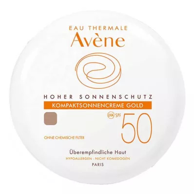 AVENE Kompakt solkrem SPF 50 guld, 10 g AVENE Kompakt solkrem SPF 50 guld, 10 g