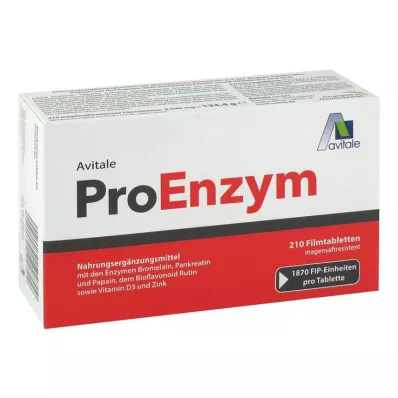PROENZYM enterotabletter, 210 stk PROENZYM enterotabletter, 210 stk