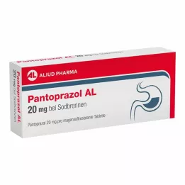 PANTOPRAZOL AL 20 mg mot halsbrann enterotabletter, 7 stk