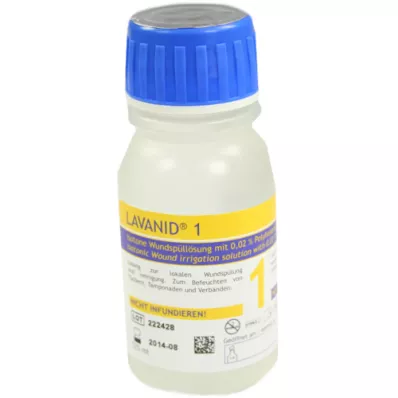 LAVANID 1 Sårskylleløsning, 125 ml