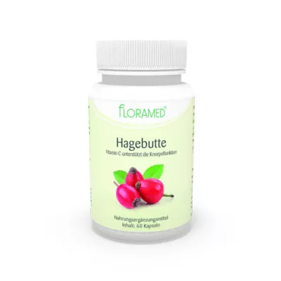 HAGEBUTTEN-KAPSELN bra for leddene Floramed, 60 stk