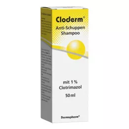 CLODERM Flasshindrende sjampo, 50 ml