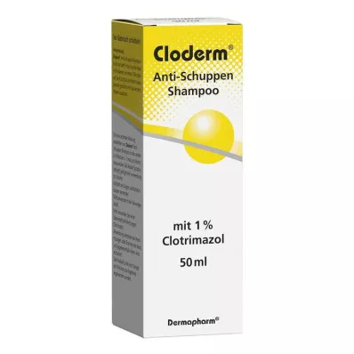 CLODERM Flasshindrende sjampo, 50 ml