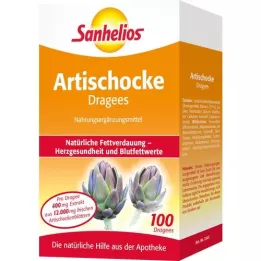 SANHELIOS Artisjokk Dragerte tabletter, 100 kapsler