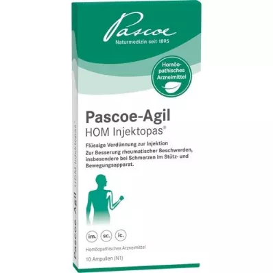 PASCOE-Agil HOM Injektopas Ampuller, 10X2 ml