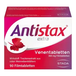 ANTISTAX ekstra venetabletter, 90 stk