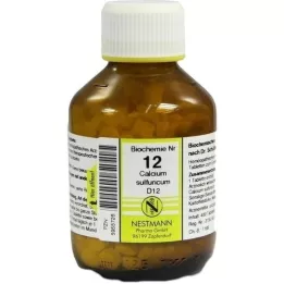 BIOCHEMIE Calcium sulfuricum D 12 tabletter, 400 stk