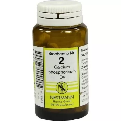 BIOCHEMIE 2 Kalsiumfosforicum D 6 tabletter, 100 stk