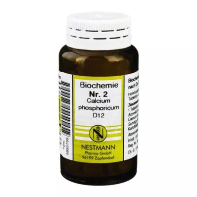 BIOCHEMIE 2 Kalsiumfosforicum D 12 tabletter, 100 stk