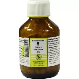 BIOCHEMIE 6 Kalium sulphuricum D 6 tabletter, 400 stk