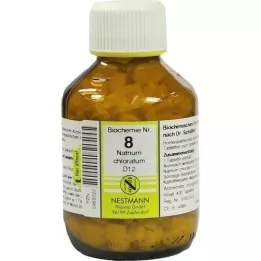 BIOCHEMIE 8 Natrium chloratum D 12 tabletter, 400 stk